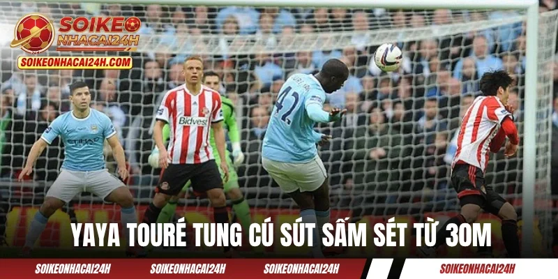 Tiền Vệ Hay Nhất Manchester City - Top 6 Bộ Não Của Etihad Yaya Touré tung cú sút sấm sét xé lưới đối phương
